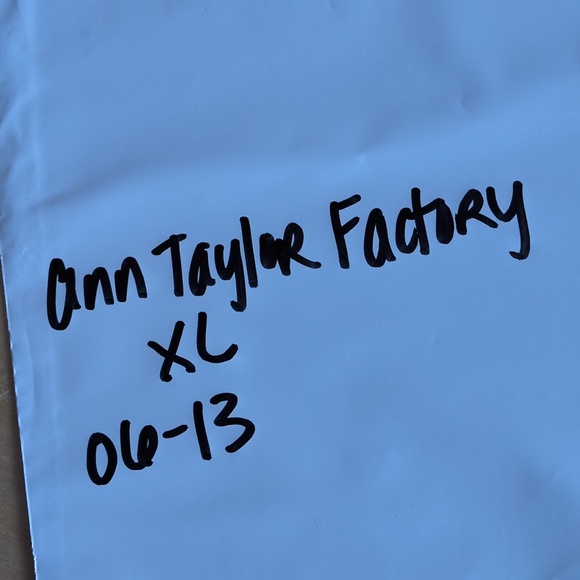 NWT Ann Taylor Factory Lace Front Camisole - Navy Blue - Size XL - Picture 10 of 10